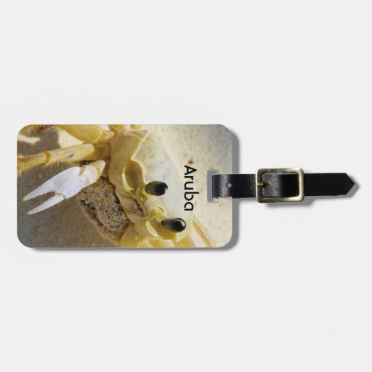 krab bagagelabel (Voorkant horizontaal)