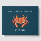 Krab Beach House Vacking Rental Guest Book Gastenboek (Voorkant)