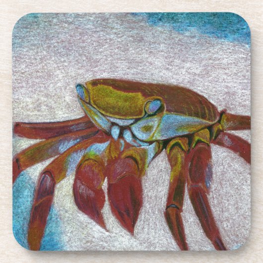 krab bier onderzetter (Voorkant)