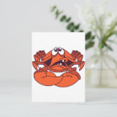 krab briefkaart (Staand voorkant)