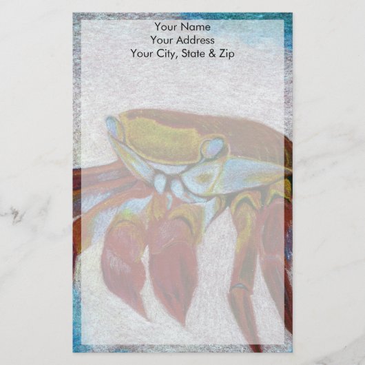 krab briefpapier (Voorkant)