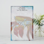 krab briefpapier (Staand voorkant)