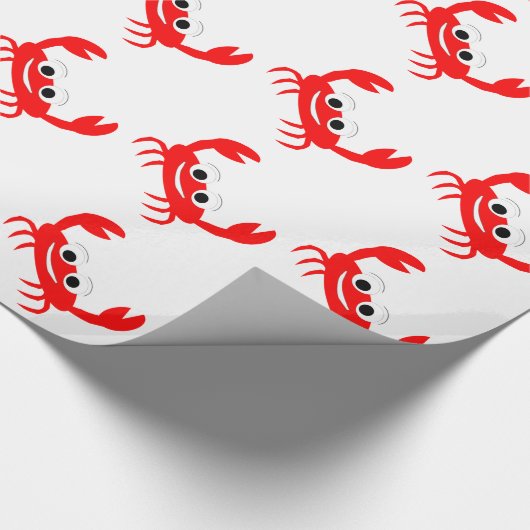 krab cadeaupapier (Hoek)
