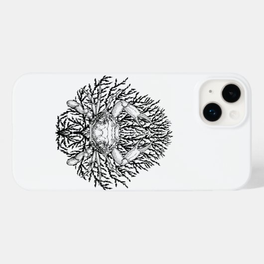 krab Case-Mate iPhone case (Achterkant (horizontaal))