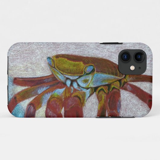 krab Case-Mate iPhone case (Achterkant (horizontaal))
