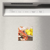 Krab & Citroenen Keukenmagneet Magneet (Insitu (Vaatwasser))