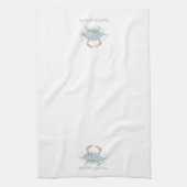 Krab | Coastal Kitchen Theedoek (Verticaal)