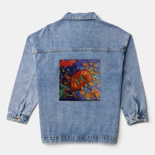 Krab Denim Jas Jacket (Achterkant)
