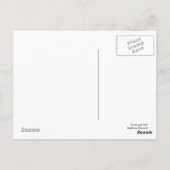 Krab en net briefkaart (Achterkant)