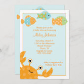 Krab en visuitvindingen kaart (Voorkant / Achterkant)