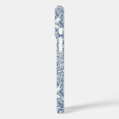 Krab en zee wiet in wit en marineblauw Case-Mate iPhone case (Achterkant / Links)