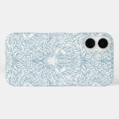 Krab en zee wiet, kustzomer in wit en lig Case-Mate iPhone case (Achterkant (horizontaal))