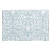 Krab en zee wiet, kustzomer in wit en lig kussensloop (Voorkant-Rechts)