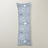 Krab en zee wiet, kustzomer in wit en nav lichaamskussen (Achterkant (Verticaal))