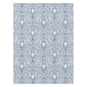 Krab en zee wiet, kustzomer in wit en nav tafelkleed (Voorkant)