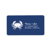 krab etiket (Voorkant)