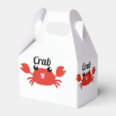 Krab Favor Box Bedankdoosjes (Achterkant)