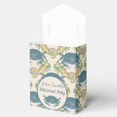 Krab Feest-Waterverf Blauwe Krabben, Pensioen Bedankdoosjes (Geopend)