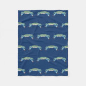 krab fleece deken (Voorkant)