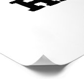 krab gebeurt grappig dier woordspeling poster (Hoek)