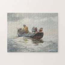 Krab Gevist (door Winslow Homer)