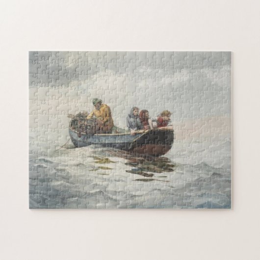 Krab Gevist (door Winslow Homer) Legpuzzel (Horizontaal)