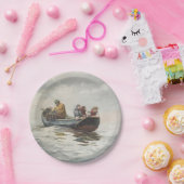 Krab Gevist (door Winslow Homer) Papieren Bordje (Feest)