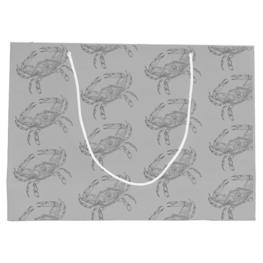  krab grote cadeau tas groot cadeauzakje (Achterkant)