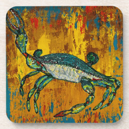 Krab Hard plastiek onderzetter