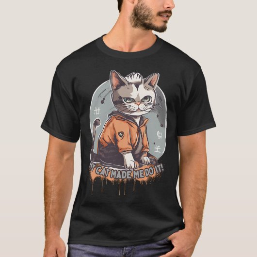 Krab Het Alsof Het Heet Is T-shirt (Voorkant)