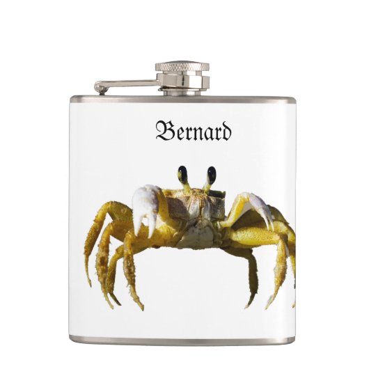 krab heupfles (Voorkant)