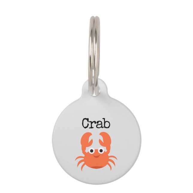 krab huisdierpenning (Voorkant)