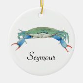 krab keramisch ornament (Voorkant)