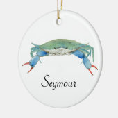 krab keramisch ornament (Links)