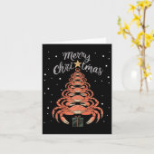 Krab Kerstboom Krab Kerstboom Tank Top1 Kaart (Gele Bloem)