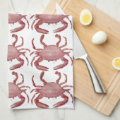 Krab keukenhanddoek (Quarter Fold)