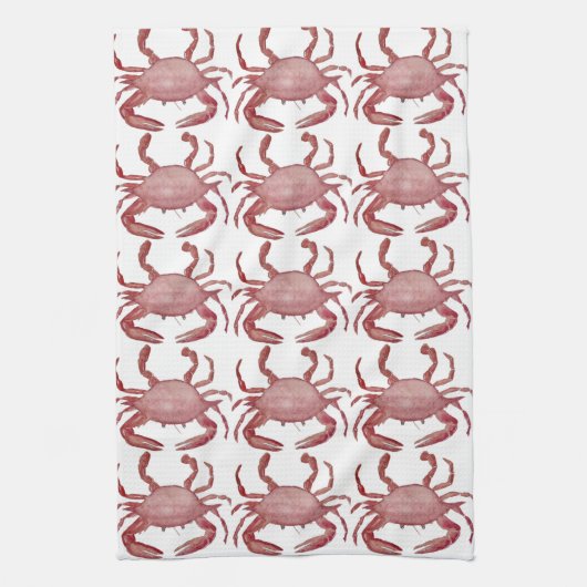 Krab keukenhanddoek (Verticaal)