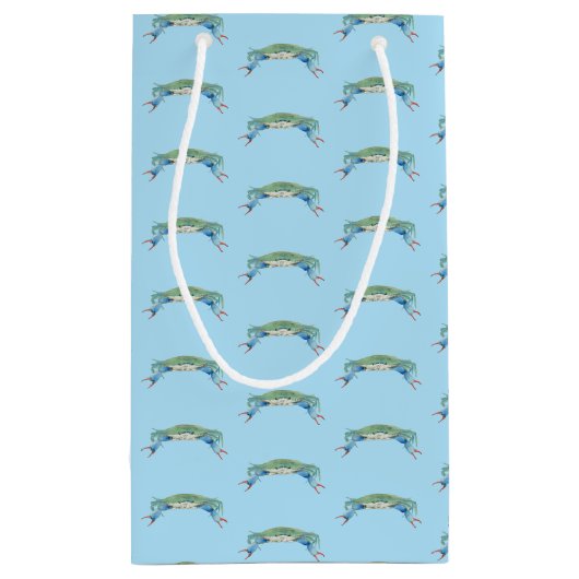 krab klein cadeauzakje (Achterkant)