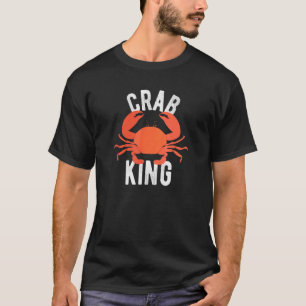 Krab Koning Vissen Krabben Vangende Bemanning Zeev T-shirt