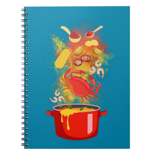Krab Kookpot Notitieboek (Voorkant)
