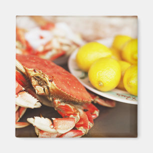 Krab & Lemons Kitchen Magnet