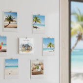 krab lopen op het strand, aanpasbaar magneet