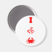 krab magneet (Voorkant / Achterkant)