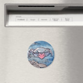 Krab met hartmagneet magneet (Insitu (Vaatwasser))