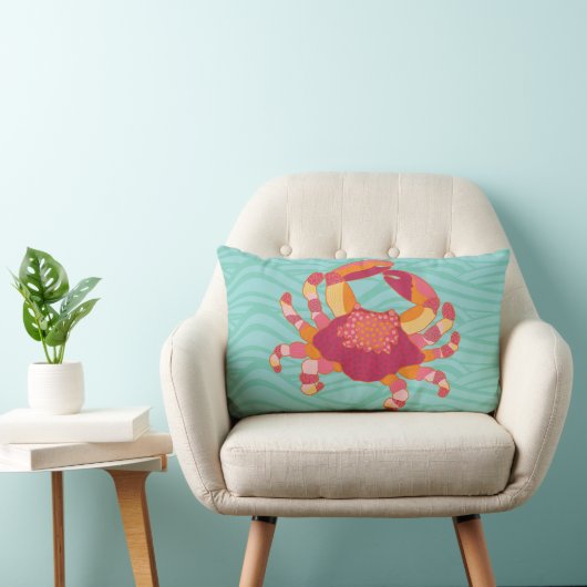 Krab met stammarkering kussen (Stoel)