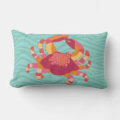 Krab met stammarkering kussen (Voorkant)