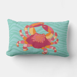 Krab met stammarkering kussen