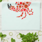 Krab Met Stippen Theedoek (Gevouwen)