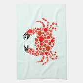 Krab Met Stippen Theedoek (Verticaal)