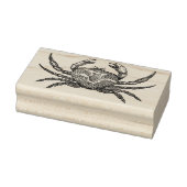  krab motief rubberen stempel (Stempel)